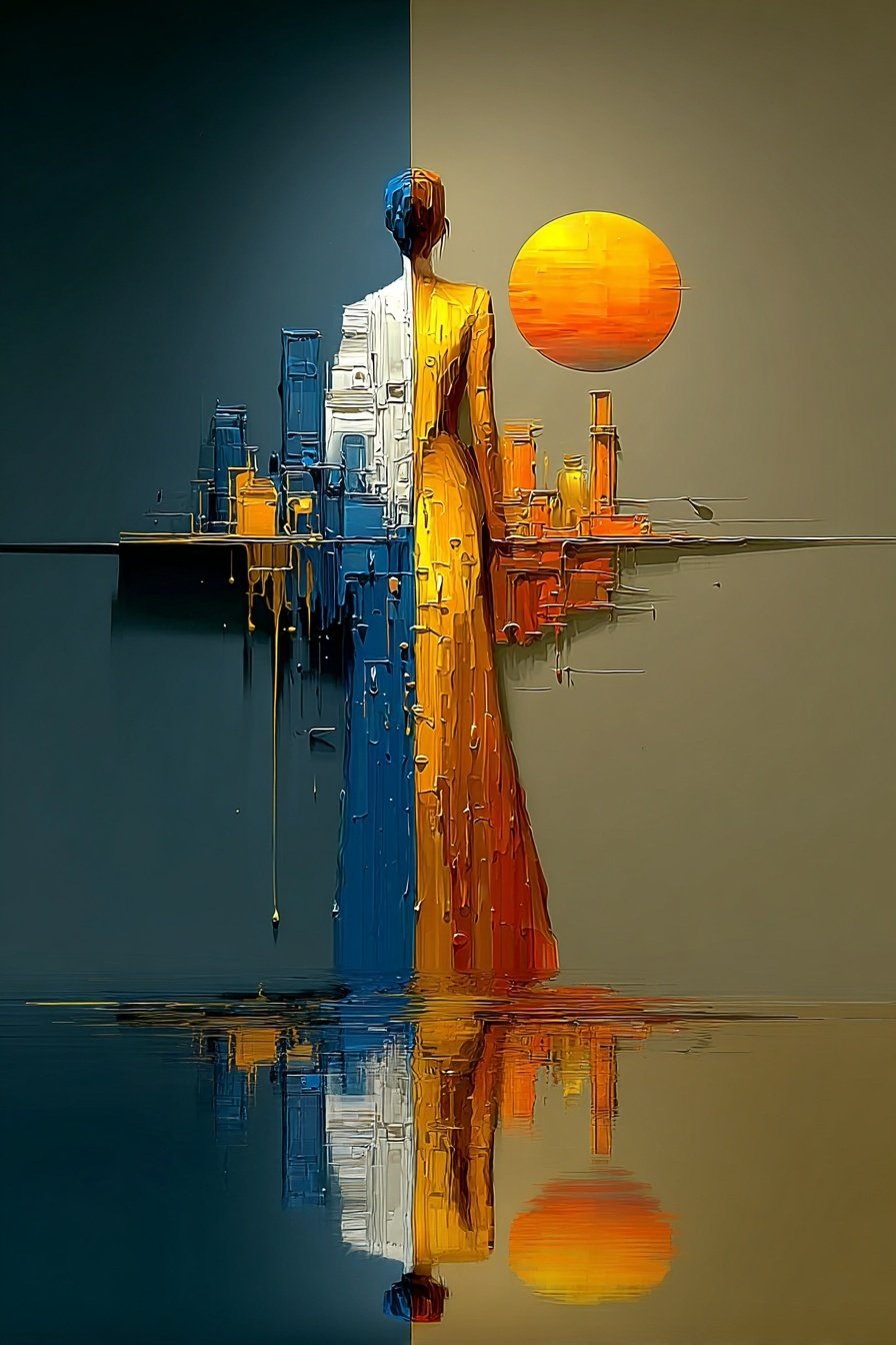 Zonsondergang of Kunstzinnige Kortsluiting? Een Uniek Perspectief op Creatieve Fotografie