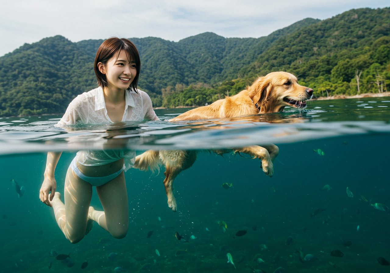 Waterpret Met Z'n Twee
