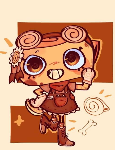 Kleurrijke Karaktercompositie