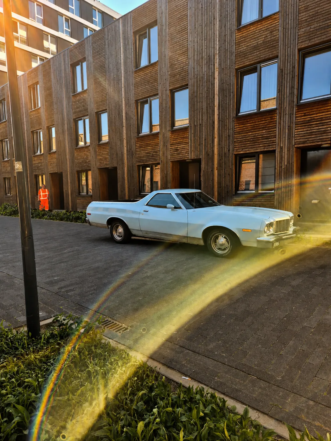 Retro Auto in de Zon