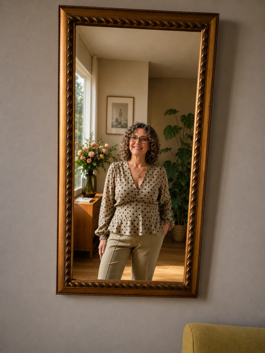 AI & De Toekomst van Fotografie: Een Blik op de Vrouw in de Spiegel